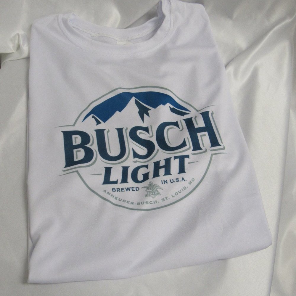 TSHIRT WITH BUSCH LIGHT LOGO